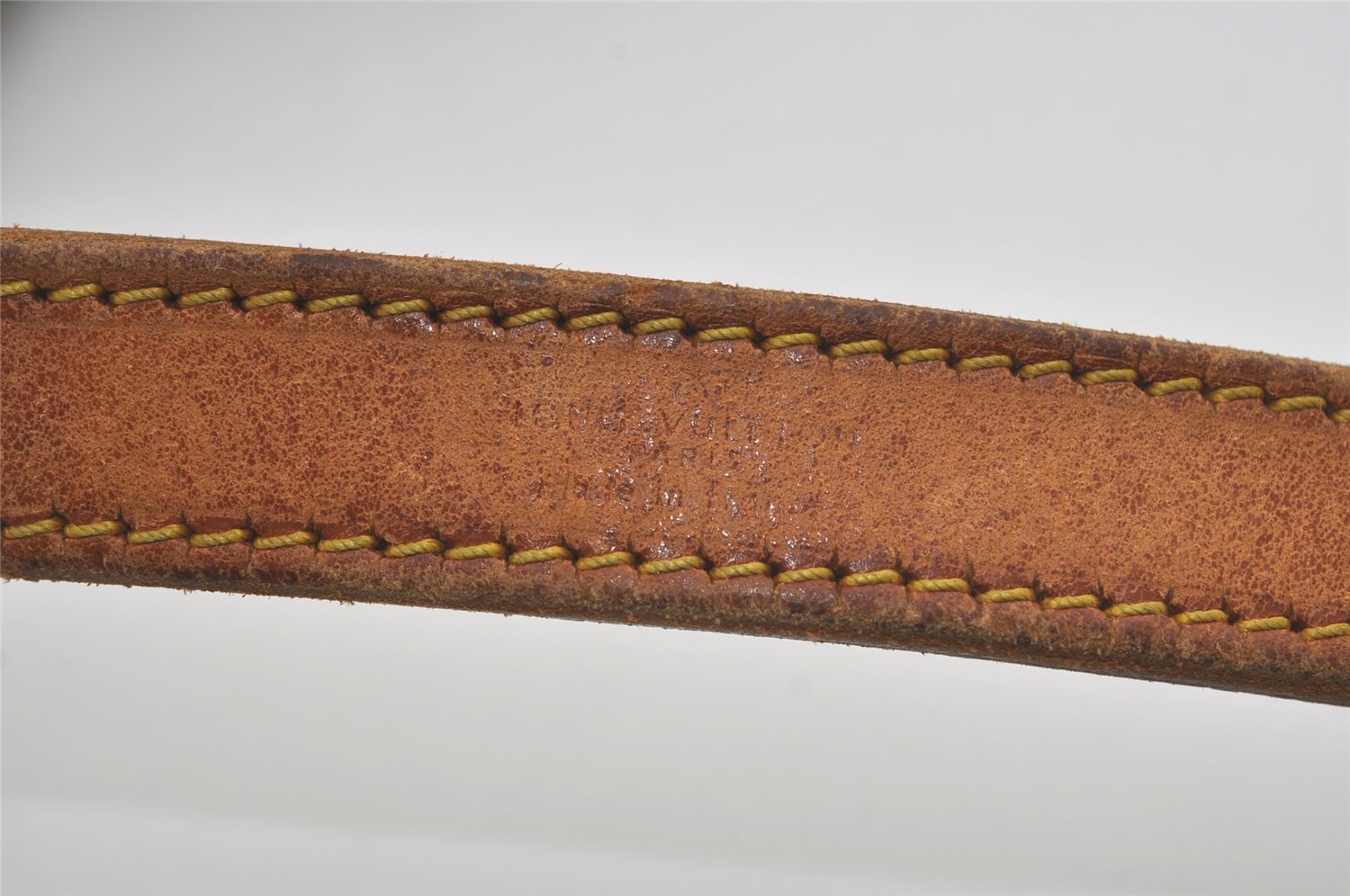 Authentic Louis Vuitton Monogram Petit Noe M42226 Drawstring Bag Junk 8360I