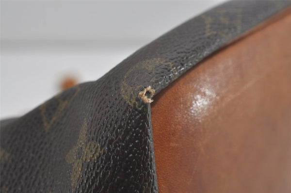 Authentic Louis Vuitton Monogram Petit Noe M42226 Drawstring Bag Junk 8360I