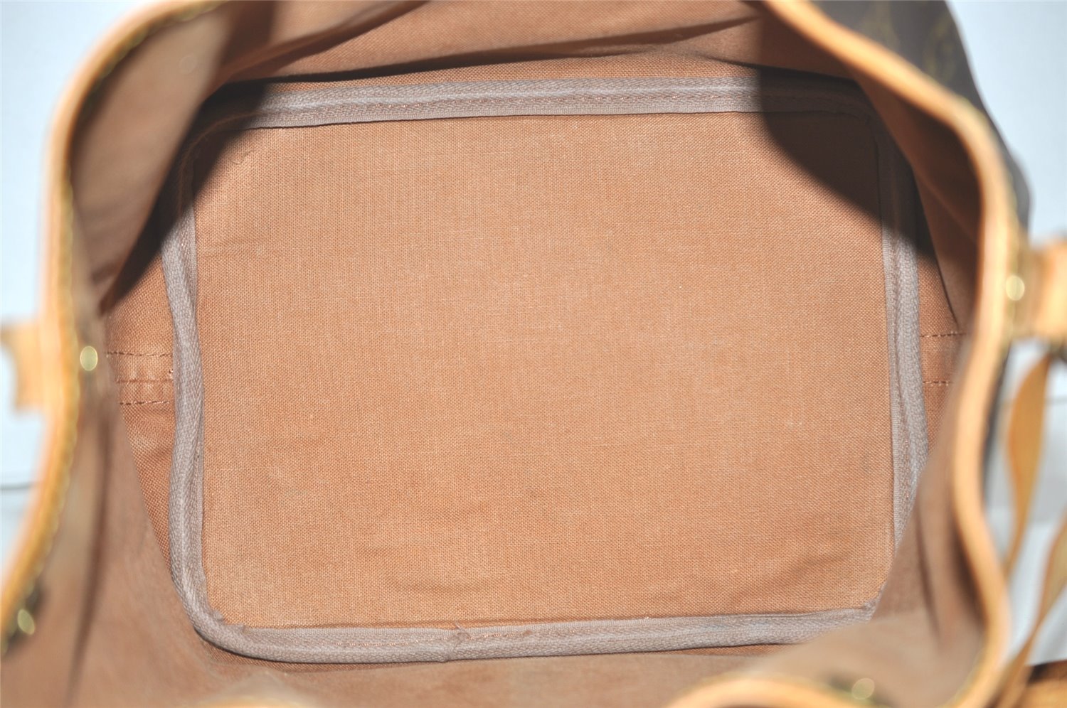 Authentic Louis Vuitton Monogram Petit Noe M42226 Drawstring Bag Junk 8360I