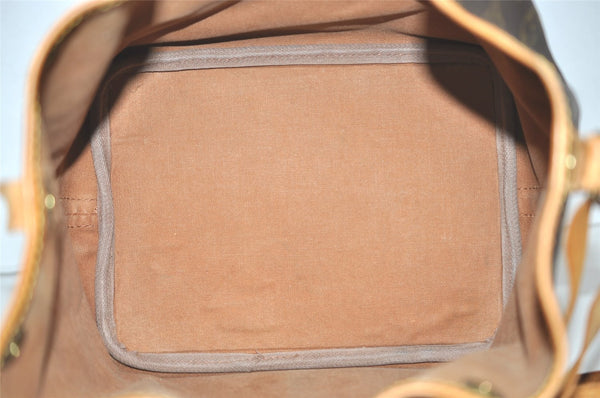 Authentic Louis Vuitton Monogram Petit Noe M42226 Drawstring Bag Junk 8360I