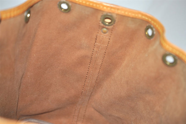 Authentic Louis Vuitton Monogram Petit Noe M42226 Drawstring Bag Junk 8360I