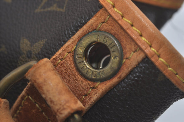 Authentic Louis Vuitton Monogram Petit Noe M42226 Drawstring Bag Junk 8360I