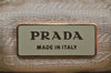 Authentic PRADA Nylon Tessuto Leather Shoulder Hand Bag Purse Yellow 8361I