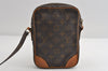Authentic Louis Vuitton Monogram Danube Shoulder Crossbody Bag M45266 Junk 8363I