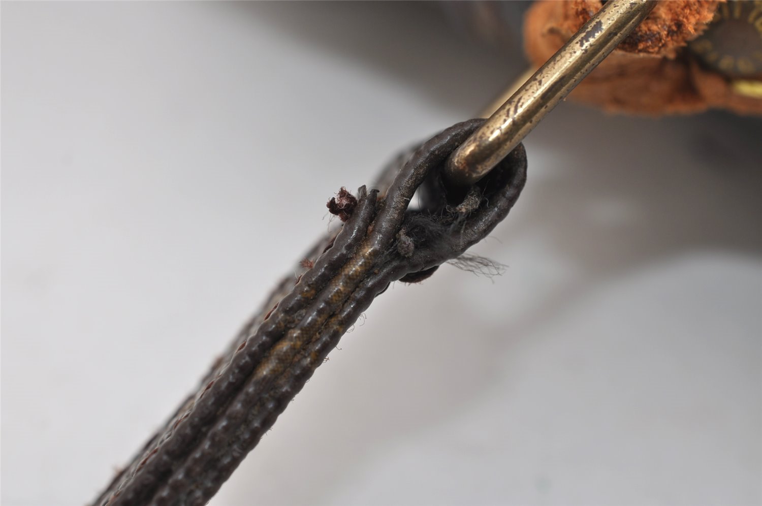 Authentic Louis Vuitton Monogram Danube Shoulder Crossbody Bag M45266 Junk 8363I