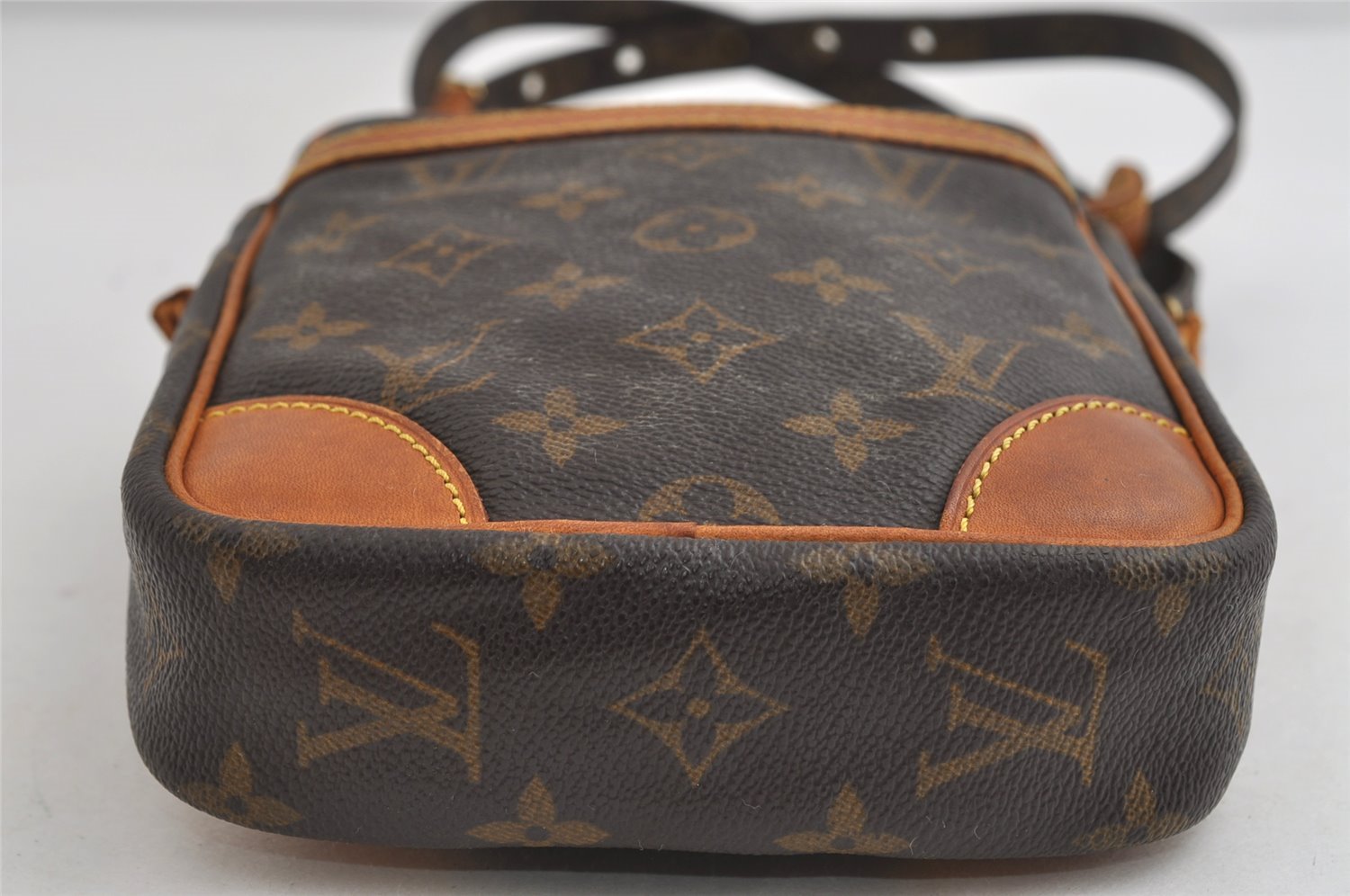 Authentic Louis Vuitton Monogram Danube Shoulder Crossbody Bag M45266 Junk 8363I