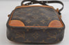 Authentic Louis Vuitton Monogram Danube Shoulder Crossbody Bag M45266 Junk 8363I