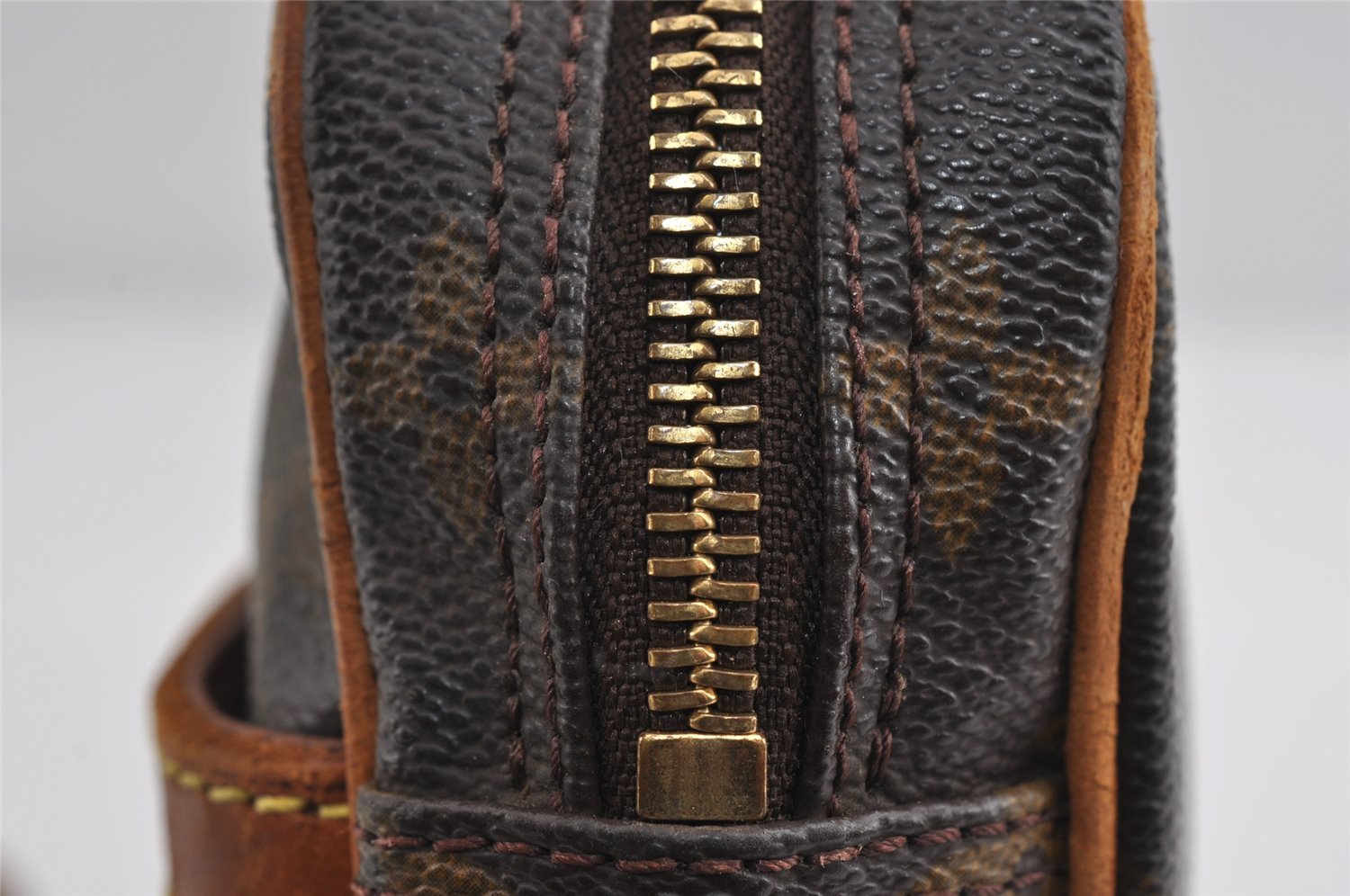 Authentic Louis Vuitton Monogram Danube Shoulder Crossbody Bag M45266 Junk 8363I