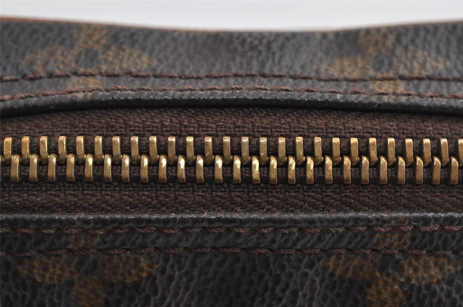 Authentic Louis Vuitton Monogram Danube Shoulder Crossbody Bag M45266 Junk 8363I