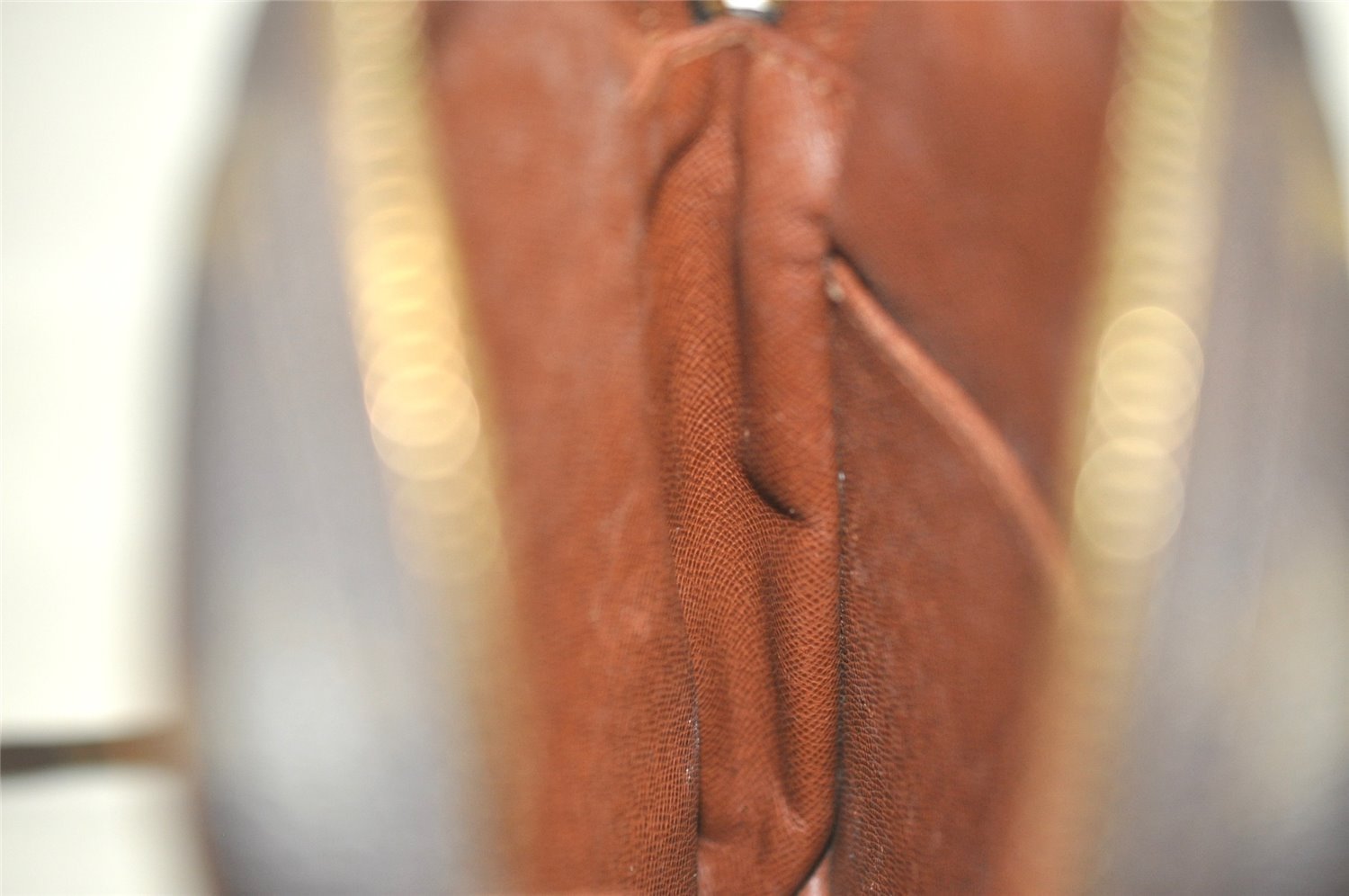 Authentic Louis Vuitton Monogram Danube Shoulder Crossbody Bag M45266 Junk 8363I