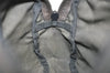 Authentic PRADA Vintage Nylon Tessuto Leather Pouch Purse Black 8363J