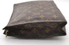 Authentic Louis Vuitton Monogram Poche Toilette 26 M47542 Cosmetics Pouch 8366I