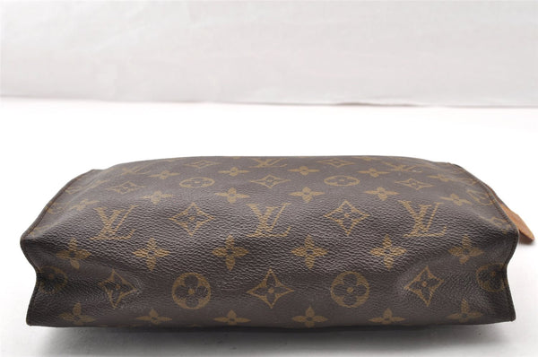 Authentic Louis Vuitton Monogram Poche Toilette 26 M47542 Cosmetics Pouch 8366I