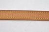 Authentic Louis Vuitton Leather Shoulder Strap Beige 39" LV 8368I