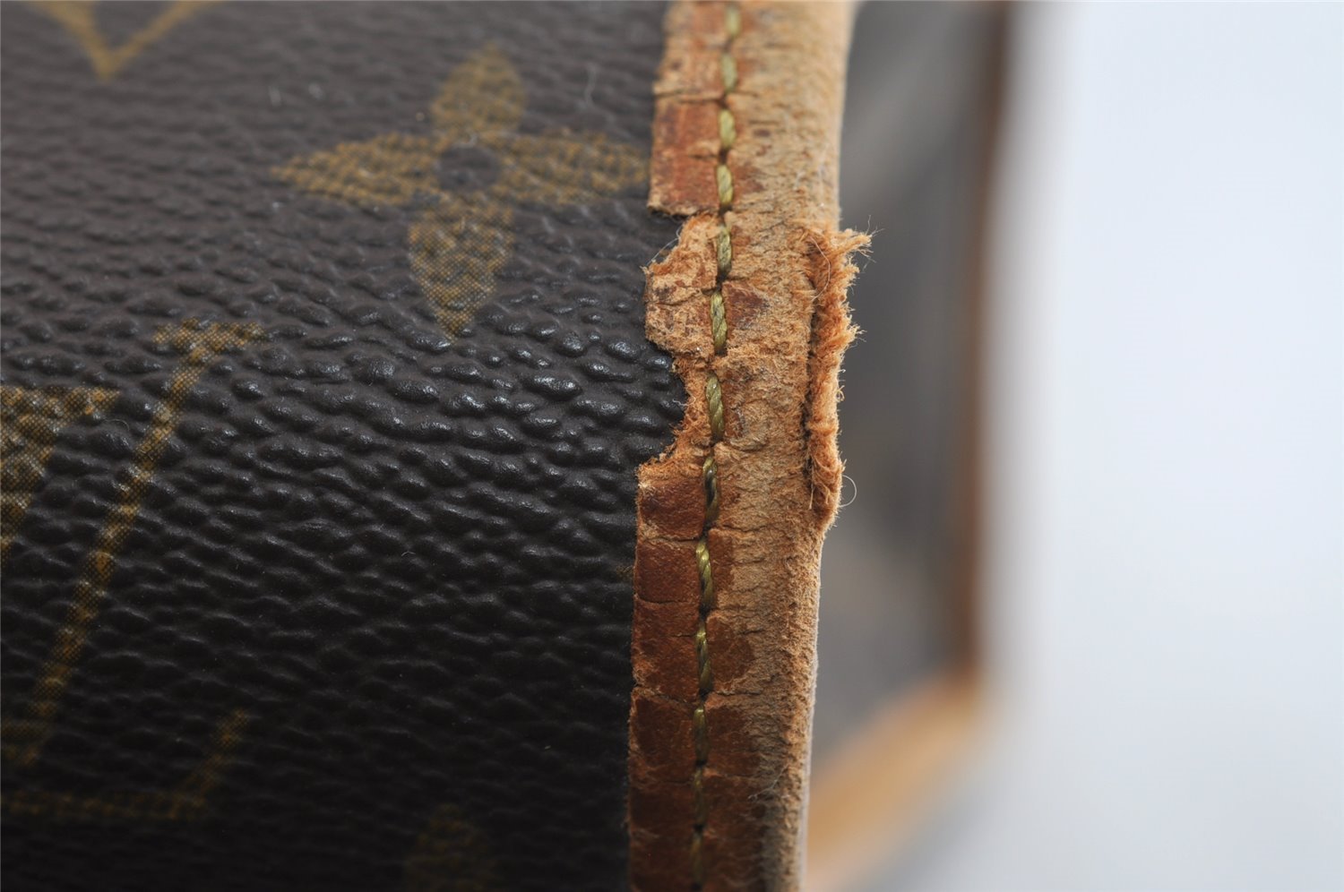 Authentic Louis Vuitton Monogram Beverly 44 M51120 2Way Hand Bag Junk 8370I