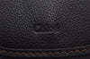 Authentic Chloe Mercy Hobo Leather Shoulder Cross Body Bag Purse Black 8371I