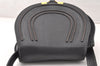 Authentic Chloe Mercie Vintage Leather Shoulder Cross Body Bag Purse Black 8372I