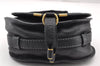 Authentic Chloe Mercie Vintage Leather Shoulder Cross Body Bag Purse Black 8372I