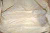 Authentic CHANEL New Travel Line Shoulder Tote Bag Nylon Leather Beige 8373H