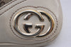 Authentic GUCCI New Britt Shoulder Tote Bag GG Canvas Leather 169947 Brown 8373J