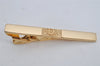 Authentic Christian Dior Vintage Tie Pin Gold Tone CD 8379J