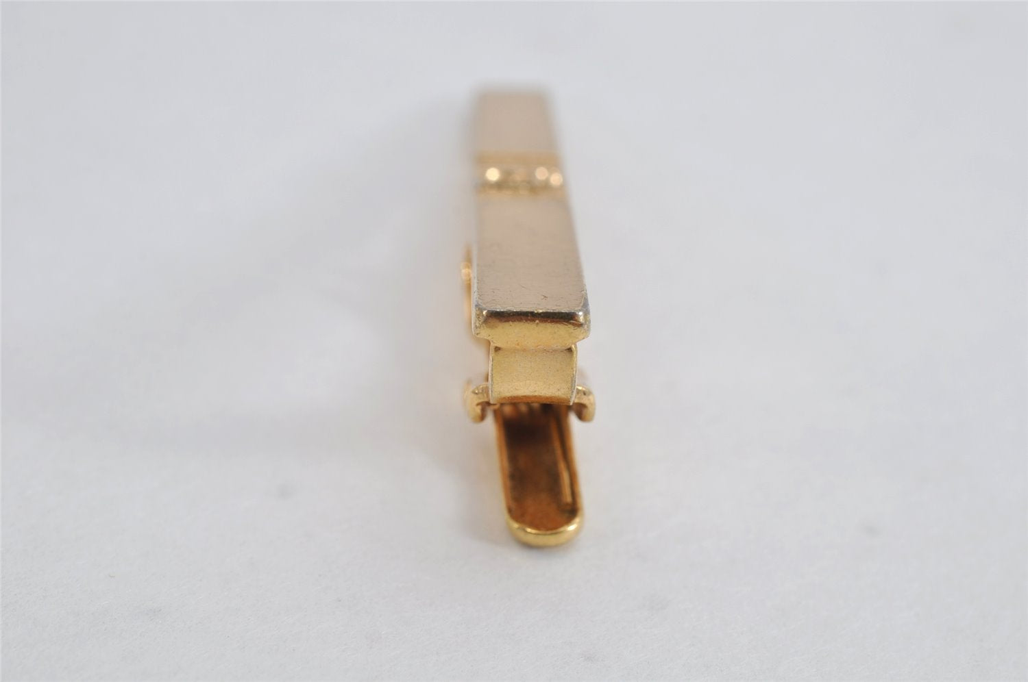 Authentic Christian Dior Vintage Tie Pin Gold Tone CD 8379J