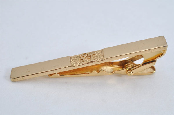 Authentic Christian Dior Vintage Tie Pin Gold Tone CD 8379J
