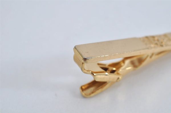 Authentic Christian Dior Vintage Tie Pin Gold Tone CD 8379J