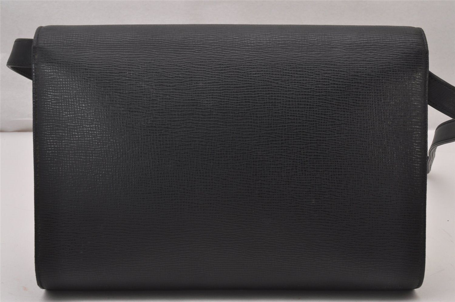 Authentic GUCCI Horsebit Vintage Shoulder Hand Bag Purse Leather Black 8380I