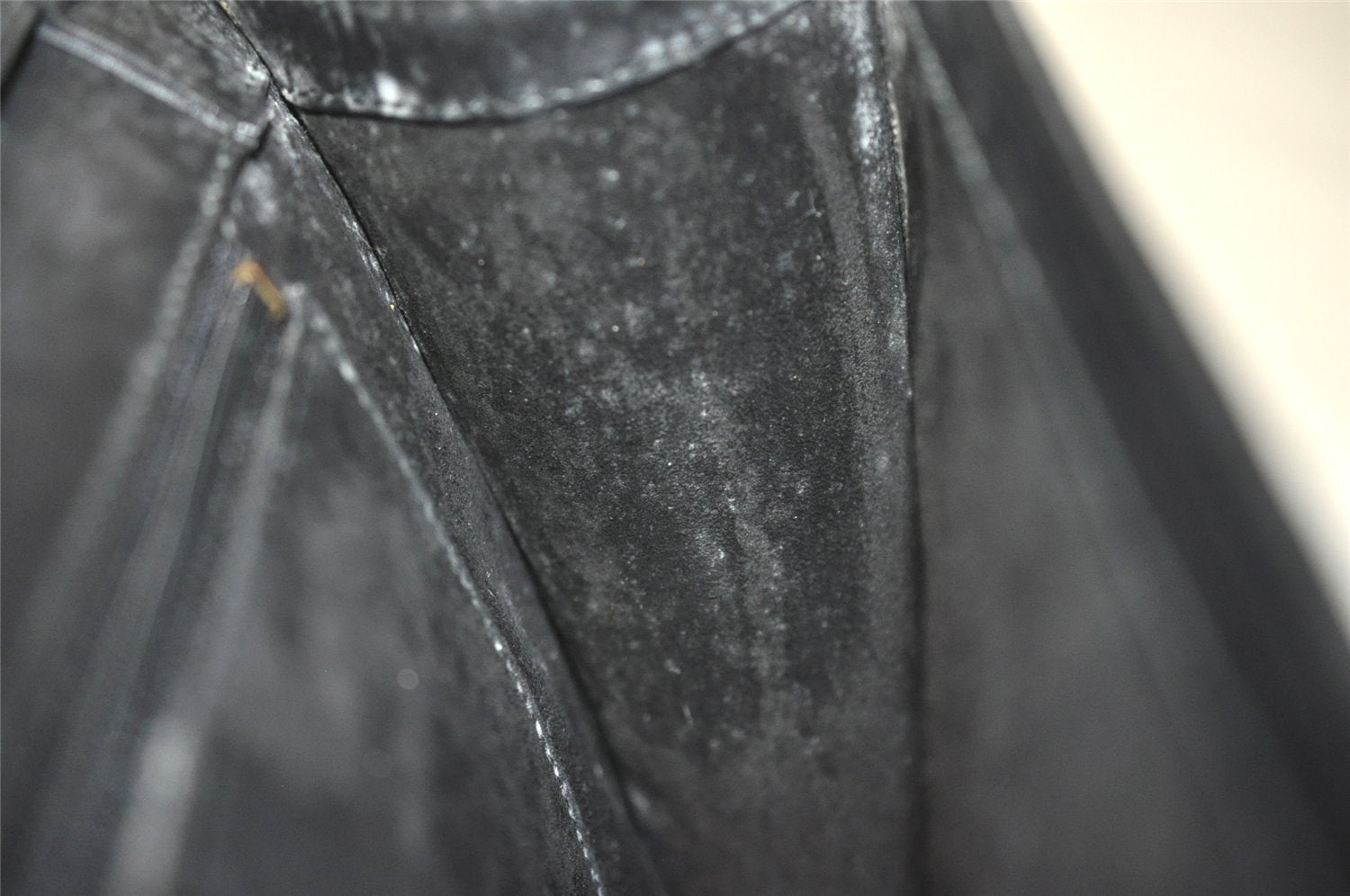 Authentic GUCCI Horsebit Vintage Shoulder Hand Bag Purse Leather Black 8380I