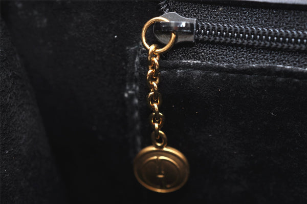 Authentic GUCCI Horsebit Vintage Shoulder Hand Bag Purse Leather Black 8380I