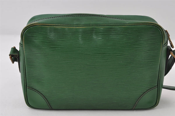 Auth Louis Vuitton Epi Trocadero 24 Shoulder Cross Bag Green M52314 LV 8381I