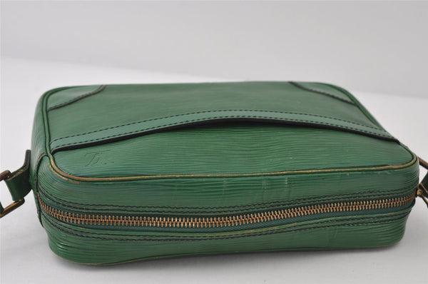 Auth Louis Vuitton Epi Trocadero 24 Shoulder Cross Bag Green M52314 LV 8381I