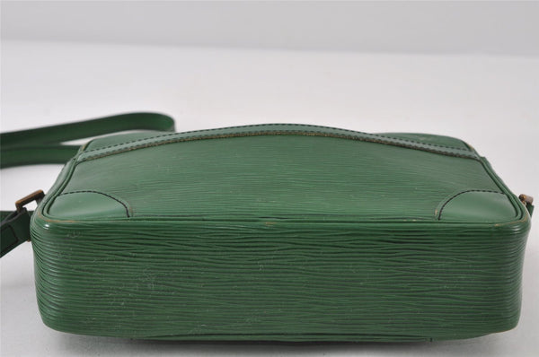Auth Louis Vuitton Epi Trocadero 24 Shoulder Cross Bag Green M52314 LV 8381I