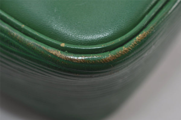 Auth Louis Vuitton Epi Trocadero 24 Shoulder Cross Bag Green M52314 LV 8381I