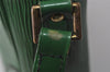 Auth Louis Vuitton Epi Trocadero 24 Shoulder Cross Bag Green M52314 LV 8381I