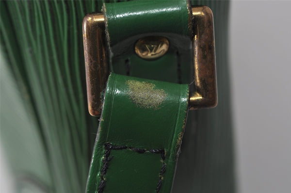 Auth Louis Vuitton Epi Trocadero 24 Shoulder Cross Bag Green M52314 LV 8381I