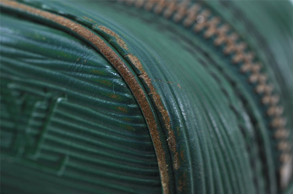 Auth Louis Vuitton Epi Trocadero 24 Shoulder Cross Bag Green M52314 LV 8381I