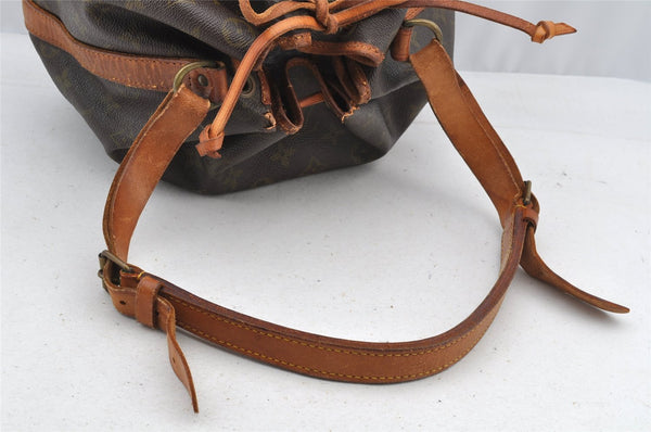 Authentic Louis Vuitton Monogram Petit Noe Drawstring Bag Old Model LV 8382I