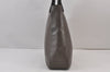 Authentic PRADA Leather Nappa Plastic Shoulder Hand Bag Brown 8385J