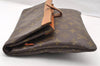 Auth Louis Vuitton Monogram Pochette Pliante Clutch Hand Bag Old Model LV 8386I