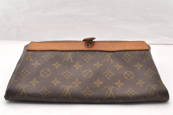 Auth Louis Vuitton Monogram Pochette Pliante Clutch Hand Bag Old Model LV 8386I
