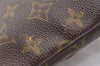 Auth Louis Vuitton Monogram Pochette Pliante Clutch Hand Bag Old Model LV 8386I