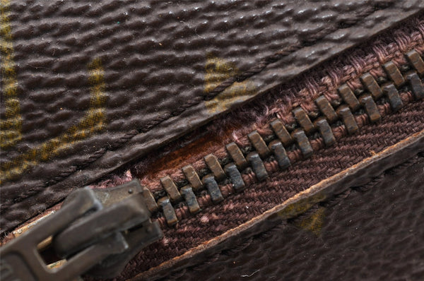 Auth Louis Vuitton Monogram Pochette Pliante Clutch Hand Bag Old Model LV 8386I