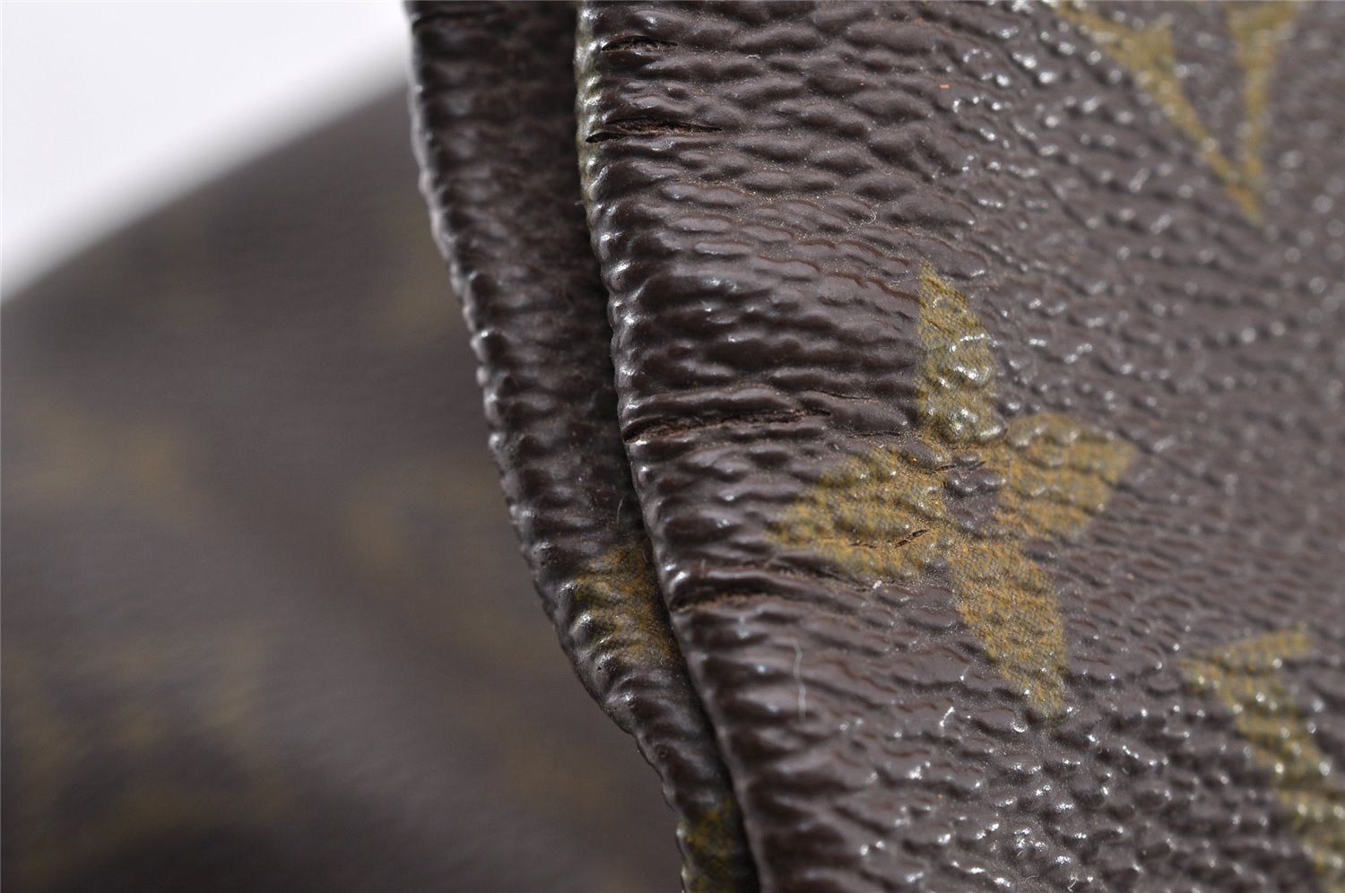 Auth Louis Vuitton Monogram Pochette Pliante Clutch Hand Bag Old Model LV 8386I