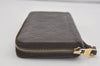 Authentic Louis Vuitton Monogram Empreinte Zippy Wallet Brown M60548 LV 8389I