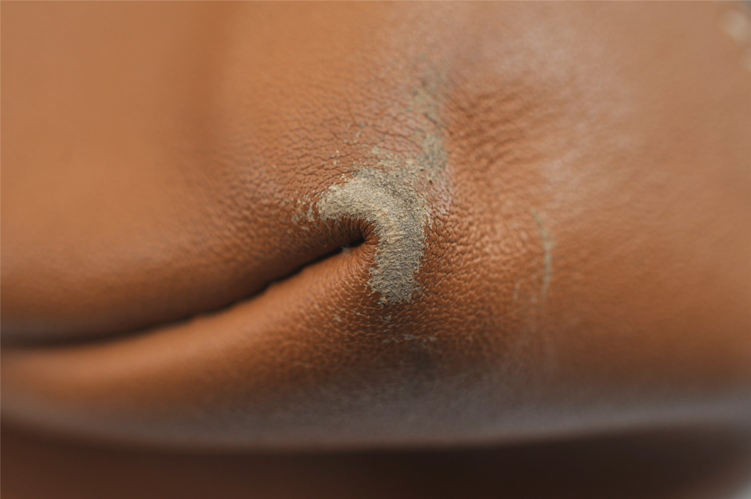 Authentic GUCCI Vintage Micro GG PVC Leather Shoulder Tote Bag Brown Junk 8392I