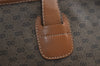 Authentic GUCCI Vintage Micro GG PVC Leather Shoulder Tote Bag Brown Junk 8392I