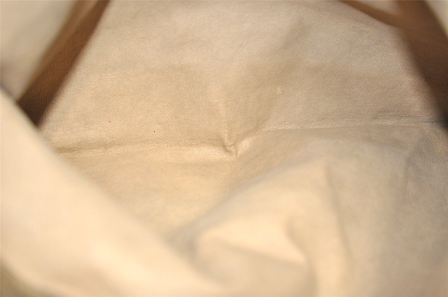 Authentic GUCCI Vintage Micro GG PVC Leather Shoulder Tote Bag Brown Junk 8392I