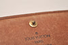 Auth Louis Vuitton Monogram Porte Monnaie Billets Tresor Wallet M61730 LV 8392J